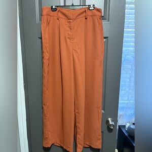 Forever 21 Terracotta Wide Leg Pants
